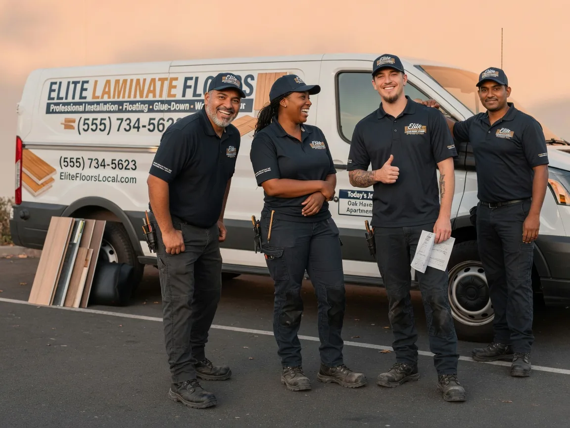 Laminate flooring installation company in Levering, MI